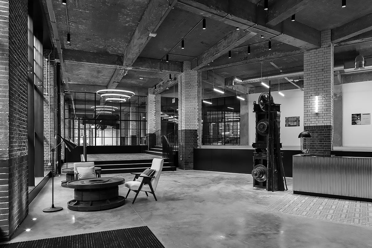 Wallpaper features Herbal House historic printworks receives contemporary refurbishment_b